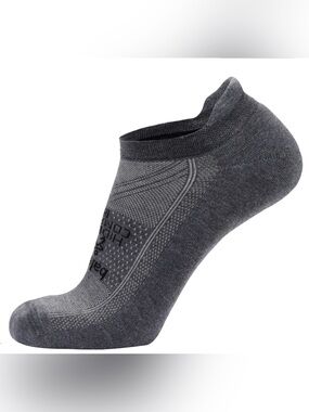 Balega Hidden Comfort No Show 2 Pair Socks Grey Large NWT